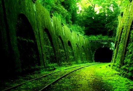 Abandoned Railroad Tunnel, France