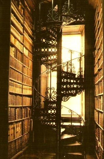 Spiral Staircase, Trinity College Library, Dublin