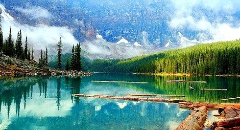 Mountain Lake, Alberta, Canada