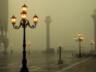 Foggy Dusk, Venice, Italy