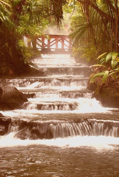 Hot Springs Waterfall, Arenal Volcano, Costa Rica
