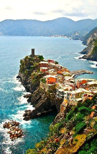 Rocky Village, Liguria, Italy 