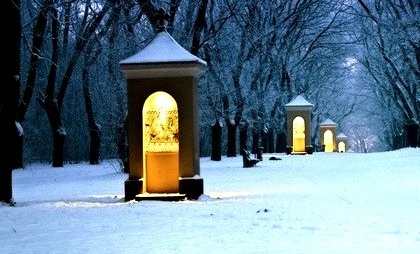 Winter's Night, Vac, Hungary